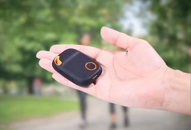 G1 Personal alarm in hand